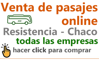 pasajes de micro resistencia chaco